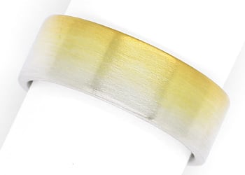 Foto 1 - Niessing IRIS Goldring Farbenverlauf Feingold zu Silber, Q0941