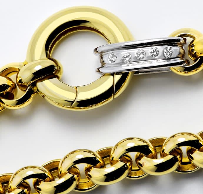 Foto 4 - Designer-Erbsen-Armband Brillanten 585er Gold, R1284