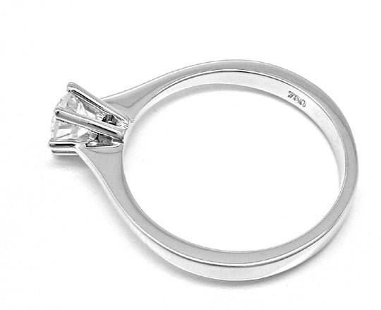Foto 3 - Brillant Halbkaräter Solitär Ring 0,56ct Diamant, S3926