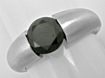 Foto 1 - Brillant-Spannring Schwarzer Diamant 2,199ct, S6093