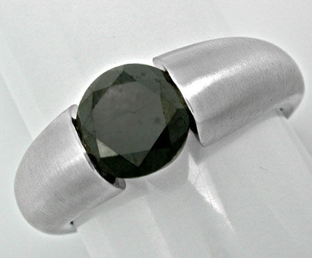 Foto 2 - Brillant-Spannring Schwarzer Diamant 2,199ct, S6093
